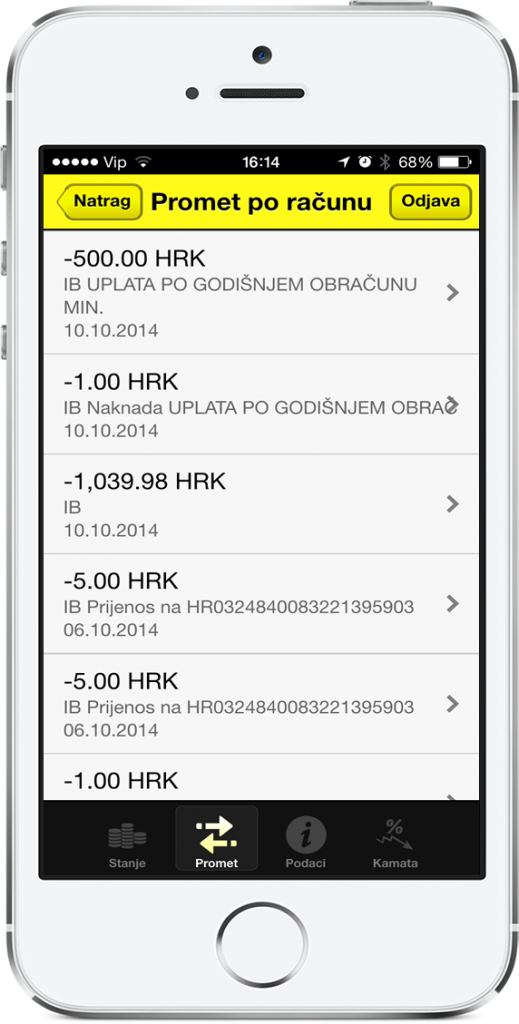 RBA na dlanu native smartphone version iOS