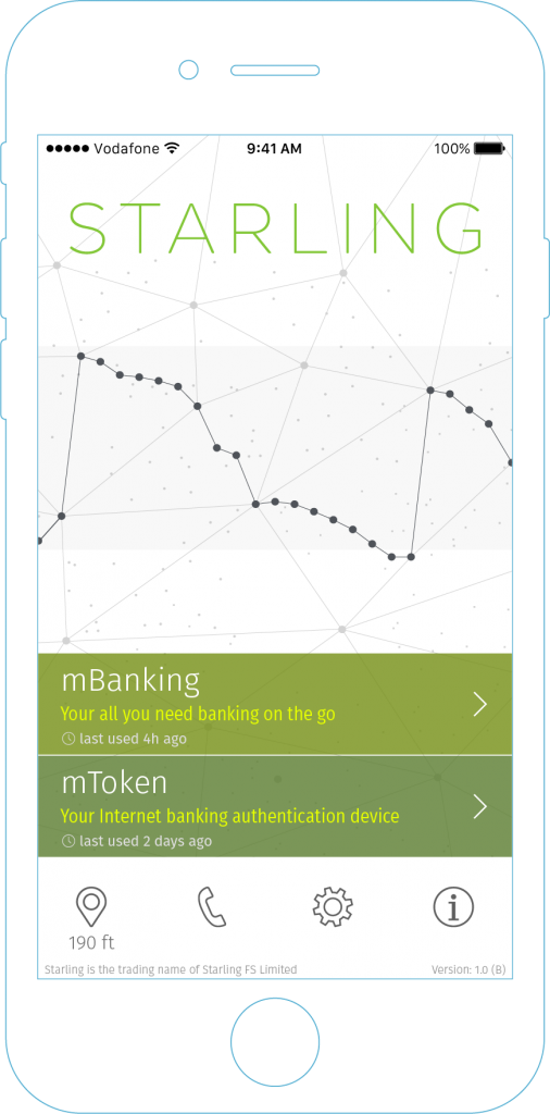 Mobile banking prelogin functionality