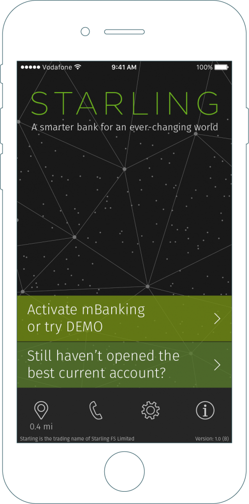 Mobile banking prelogin functionality